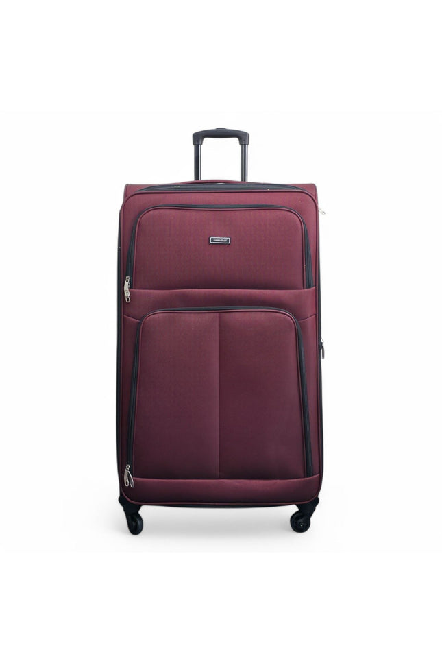 Tahara X-Large Soft Shell Suitcase in Wine