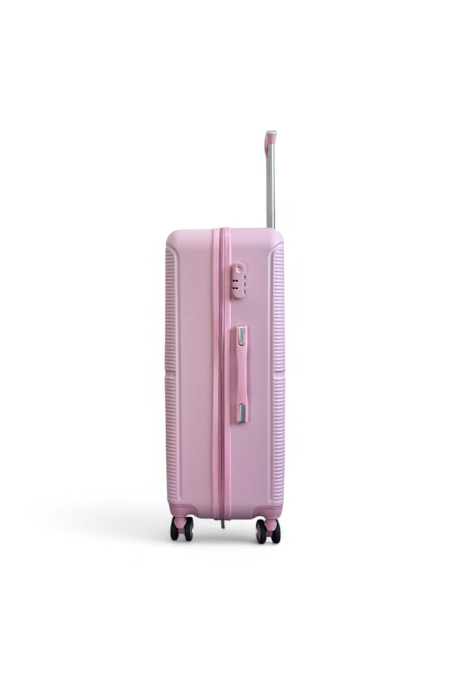 Seto Large Hard Shell Suitcase in Pink