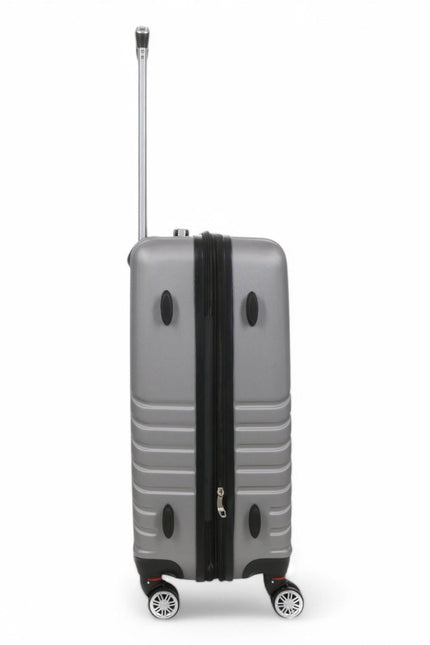 Bega Medium Hard Shell Suitcase in Silver