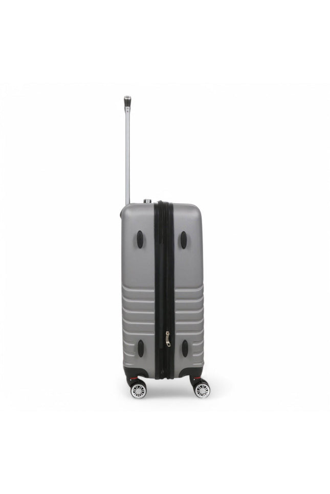 Bega Medium Hard Shell Suitcase in Silver
