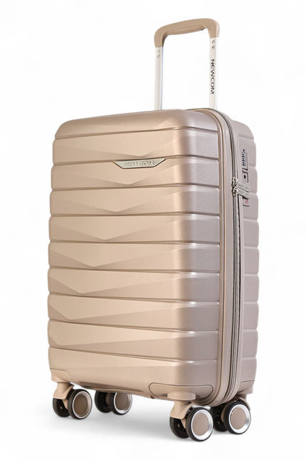 Forster Cabin Hard Shell TSA Suitcase in Champagne Beige