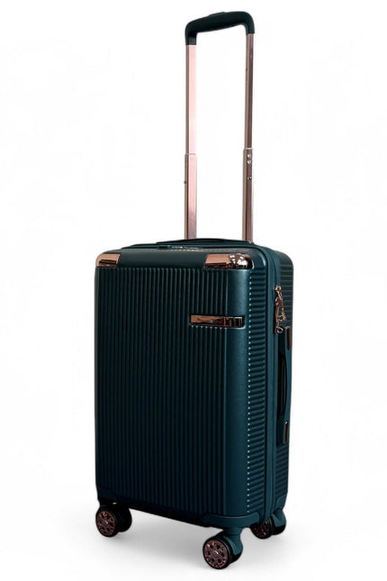 Cowra Cabin Hard Shell Suitcase in Dark Green