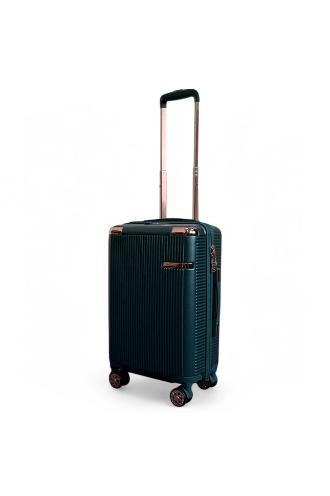 Cowra Cabin Hard Shell Suitcase in Dark Green