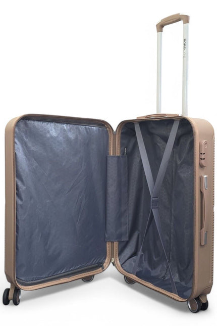 Seto Medium Hard Shell Suitcase in Gold