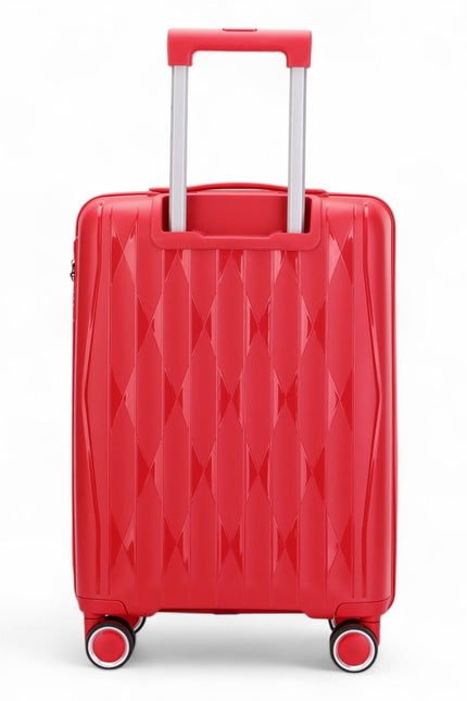 Burnaby Cabin Hard Shell Suitcase in Red