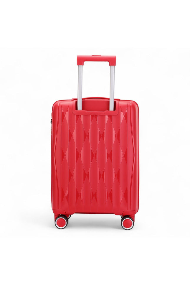 Burnaby Cabin Hard Shell Suitcase in Red