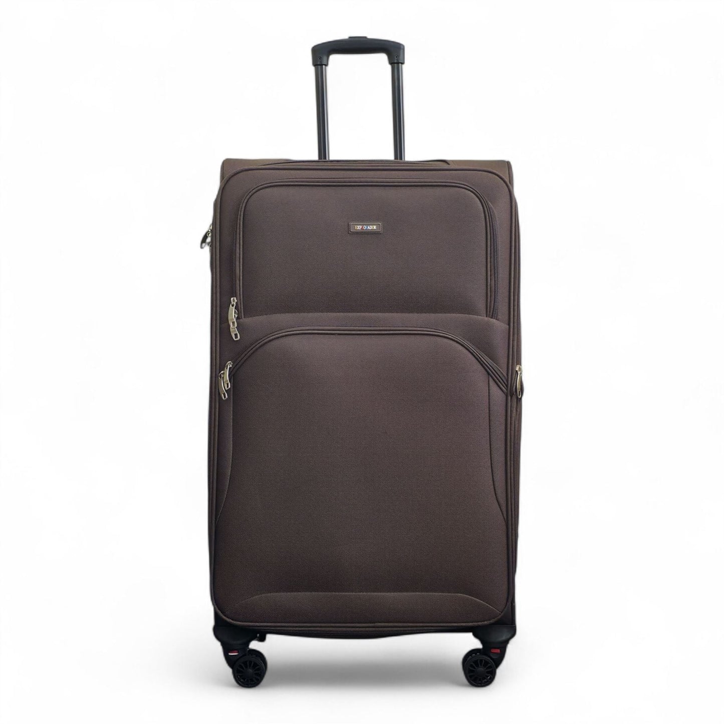 Gosford Large Soft Shell Suitcase in Brown
