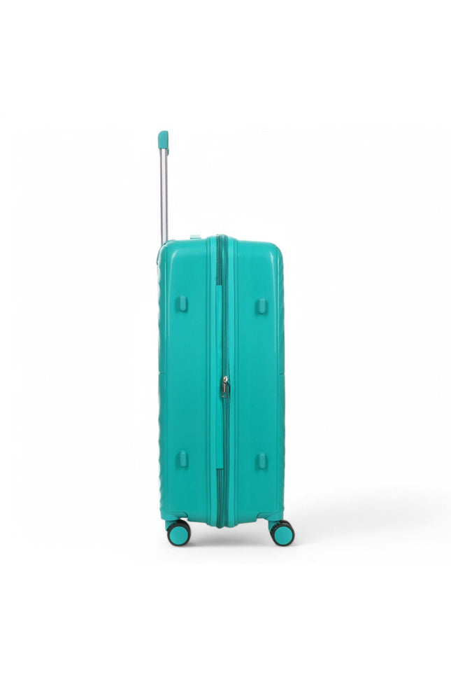 Balranald Large Hard Shell Suitcase in Aqua Blue
