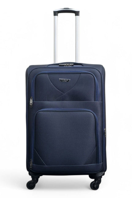 Nagoya Medium Soft Shell Suitcase in Navy