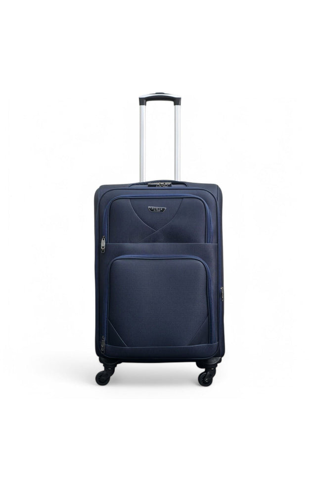 Nagoya Medium Soft Shell Suitcase in Navy