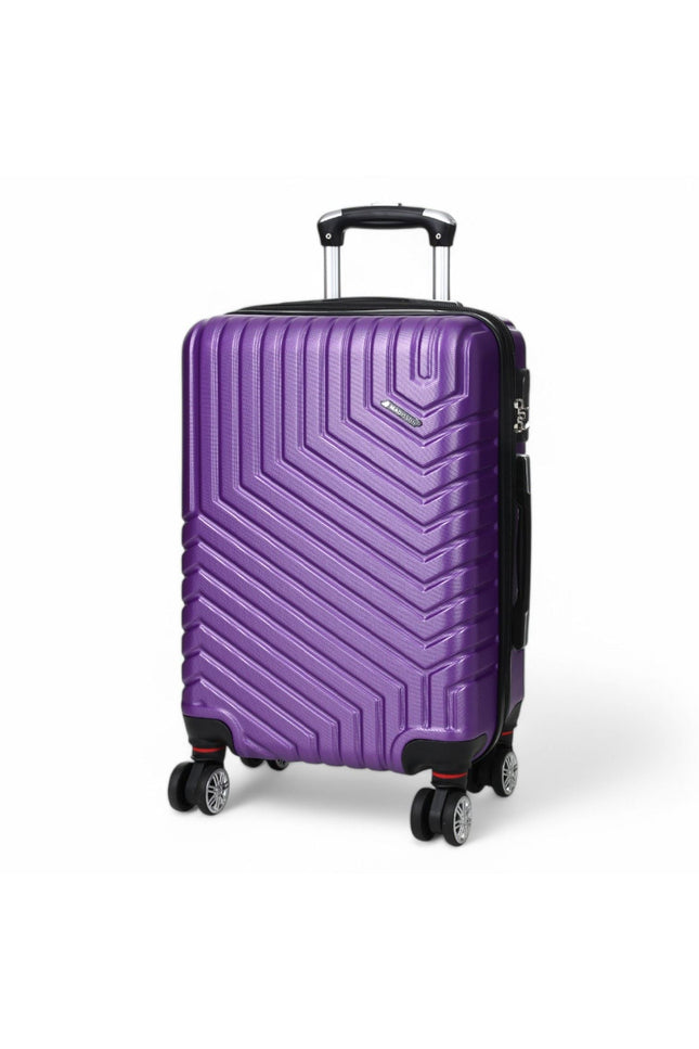 Bega Cabin Hard Shell Suitcase in Purple