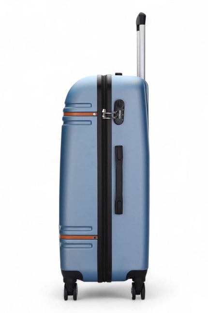 Calgary Medium Hard Shell Suitcase in Blue