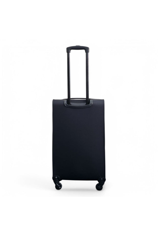 Tahara Medium Soft Shell Suitcase in Black