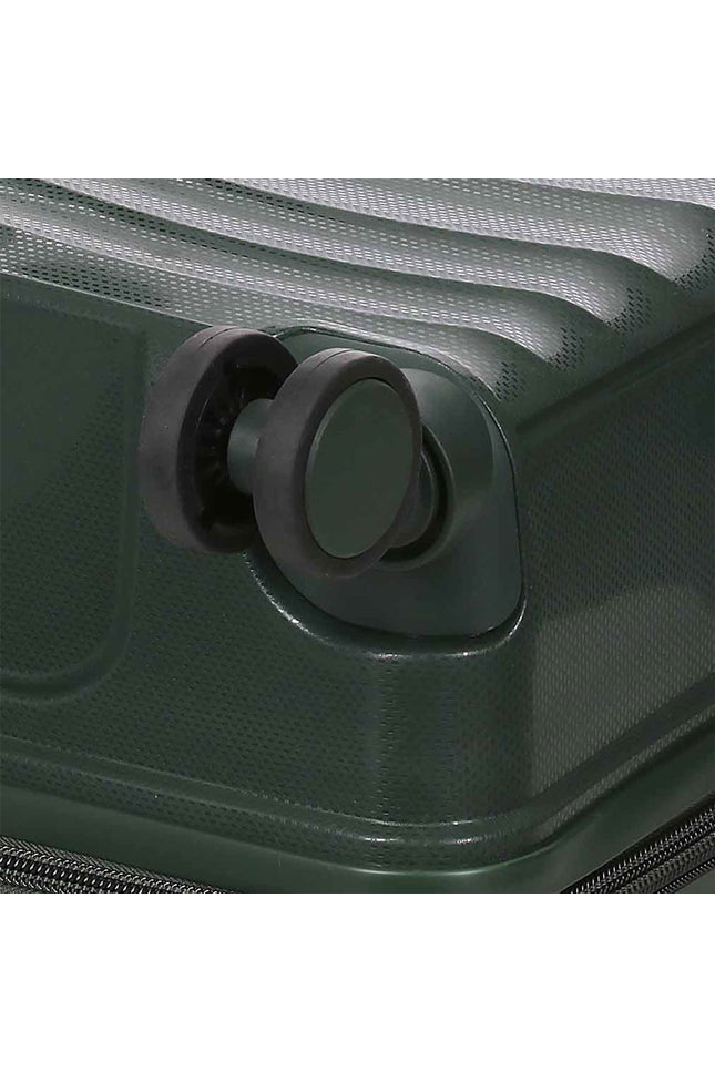 Balranald Large Hard Shell Suitcase in Dark Green