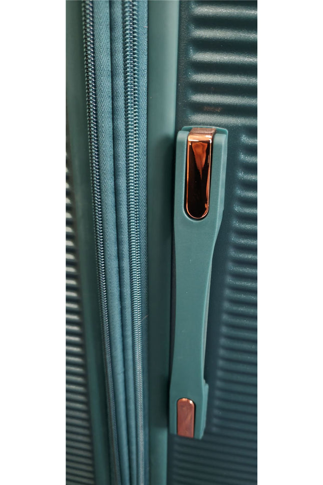 Cowra Large Hard Shell Suitcase in Dark Green