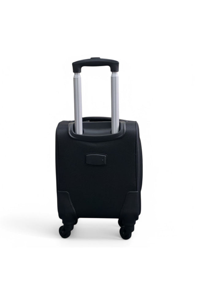 Nagoya Unserseat Soft Shell Suitcase in Black