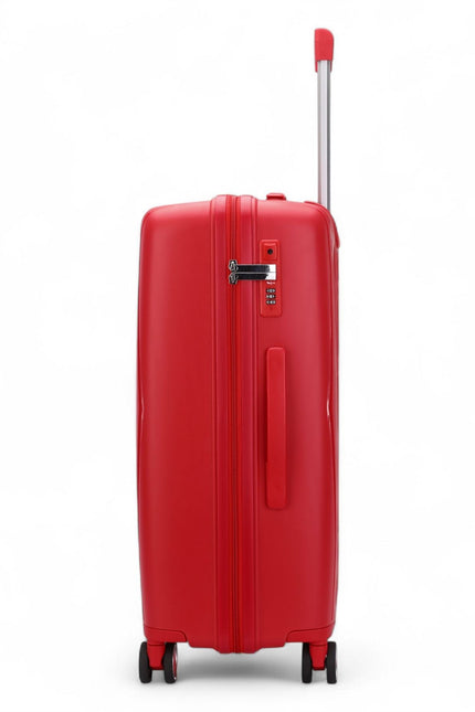Burnaby Large Hard Shell Suitcase in Red