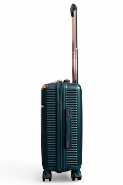 Cowra Cabin Hard Shell Suitcase in Dark Green