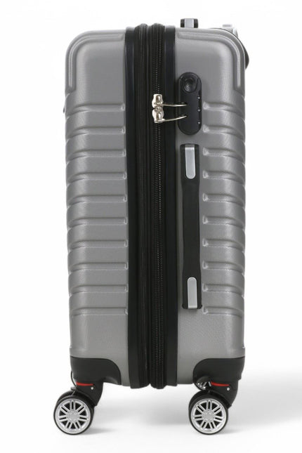 Bega Cabin Hard Shell Suitcase in Silver
