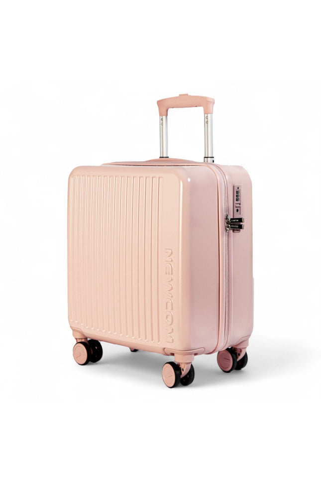 Hard Shell Cabin 44 x 22 x 38 cm Pink TSA Secure Luggage Suitcase Suitable for Easyjet, Ryanair