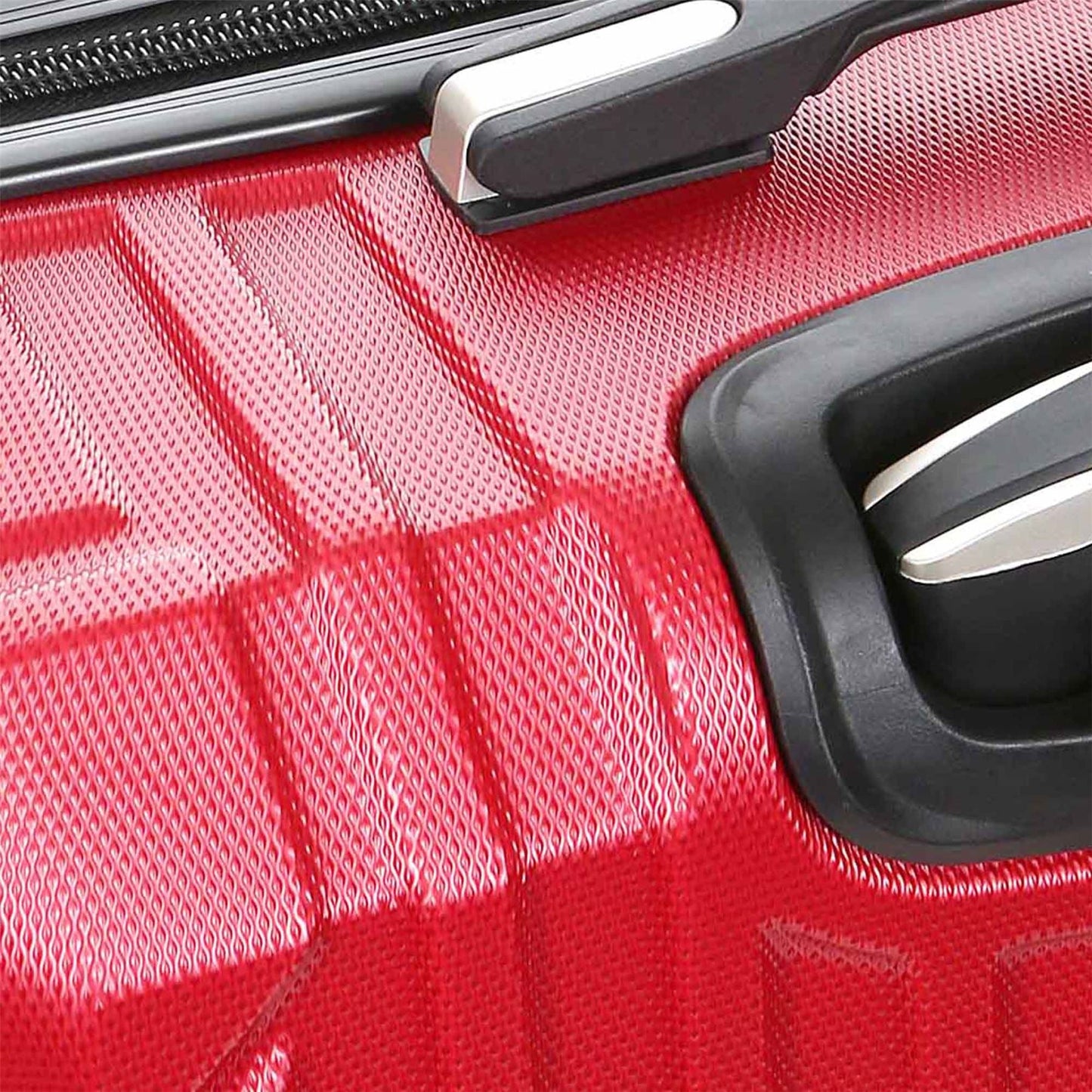 Corowa Underseat Hard Shell Suitcase in Red