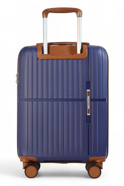 Corowa Medium Hard Shell Suitcase in Teal Blue