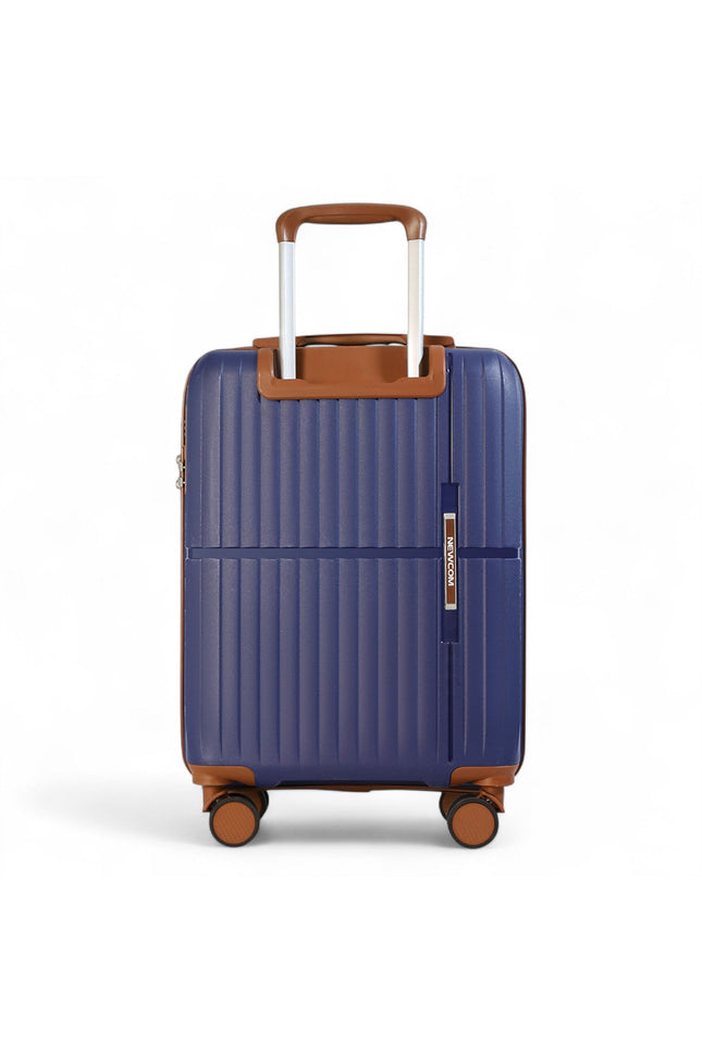 Corowa Medium Hard Shell Suitcase in Teal Blue