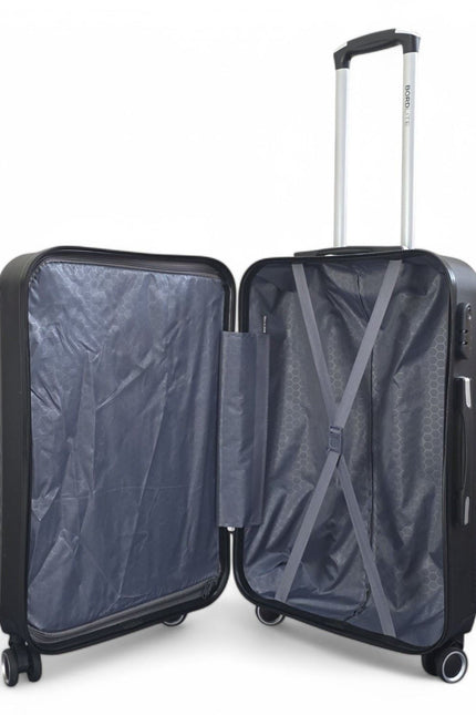Seto Cabin Hard Shell Suitcase in Black