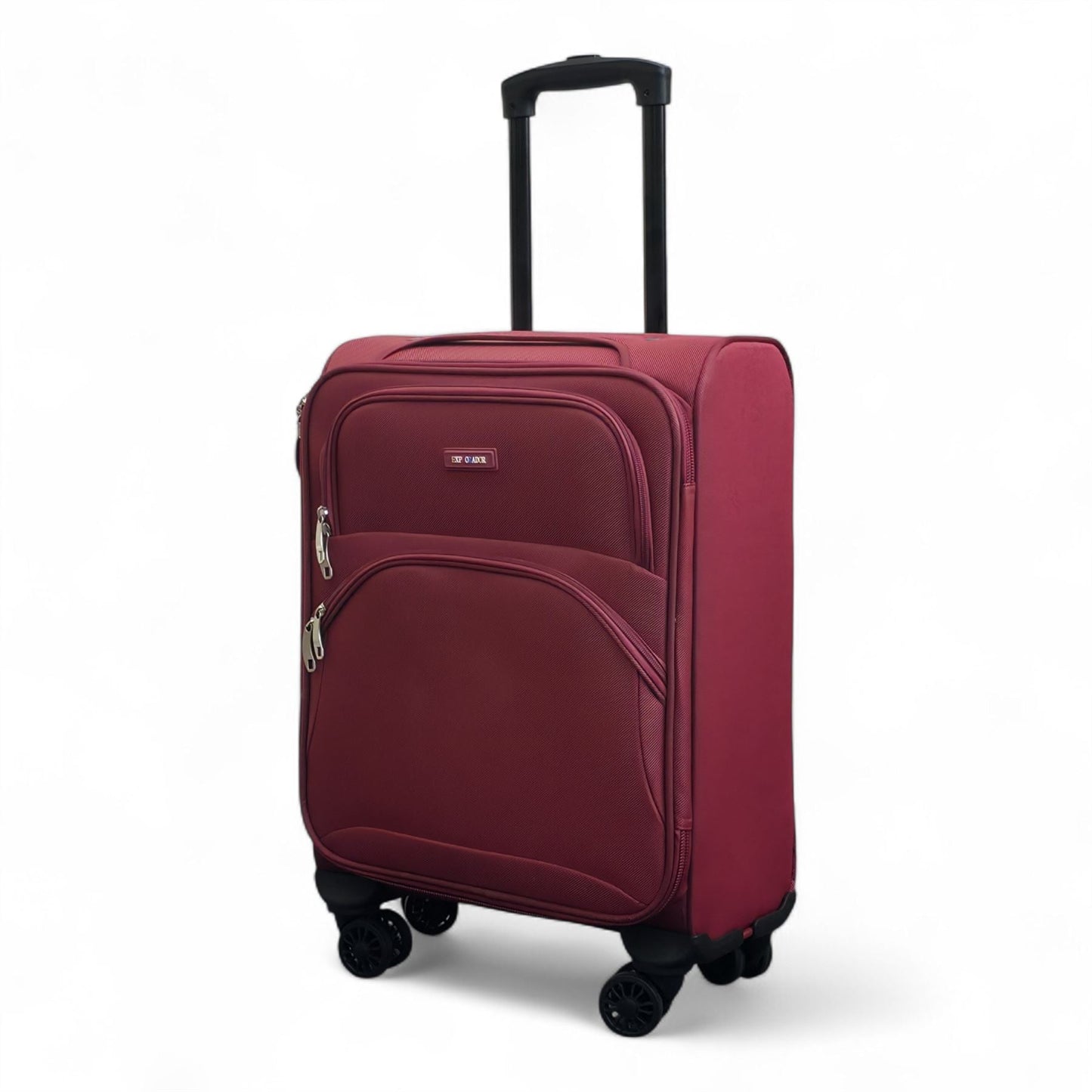 Gosford Cabin Soft Shell Suitcase in Burgundy Red