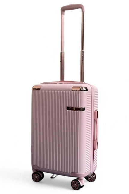 Cowra Cabin Hard Shell Suitcase in Rose Gold