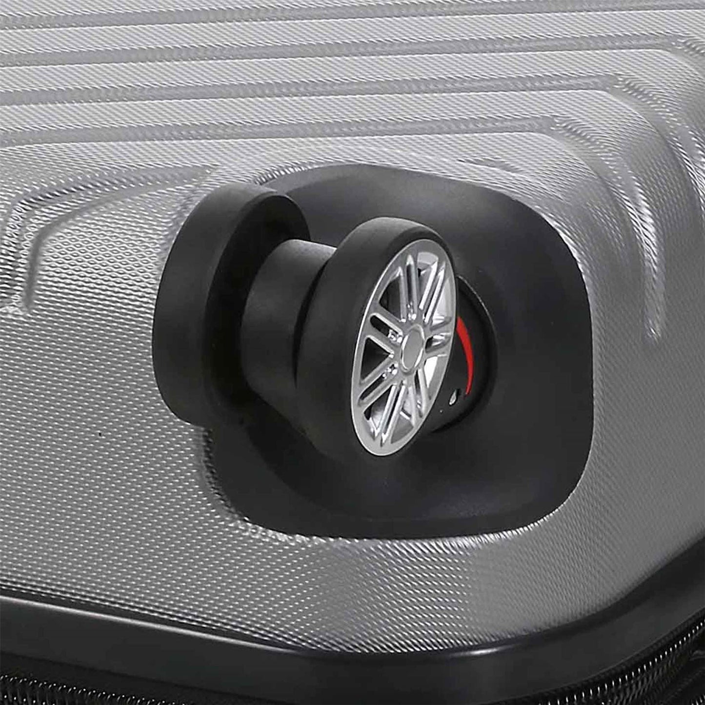 Bega Cabin Hard Shell Suitcase in Silver