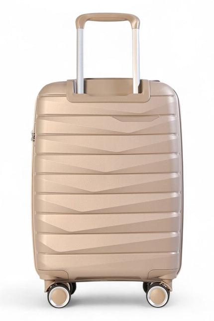 Forster Cabin Hard Shell TSA Suitcase in Champagne Beige