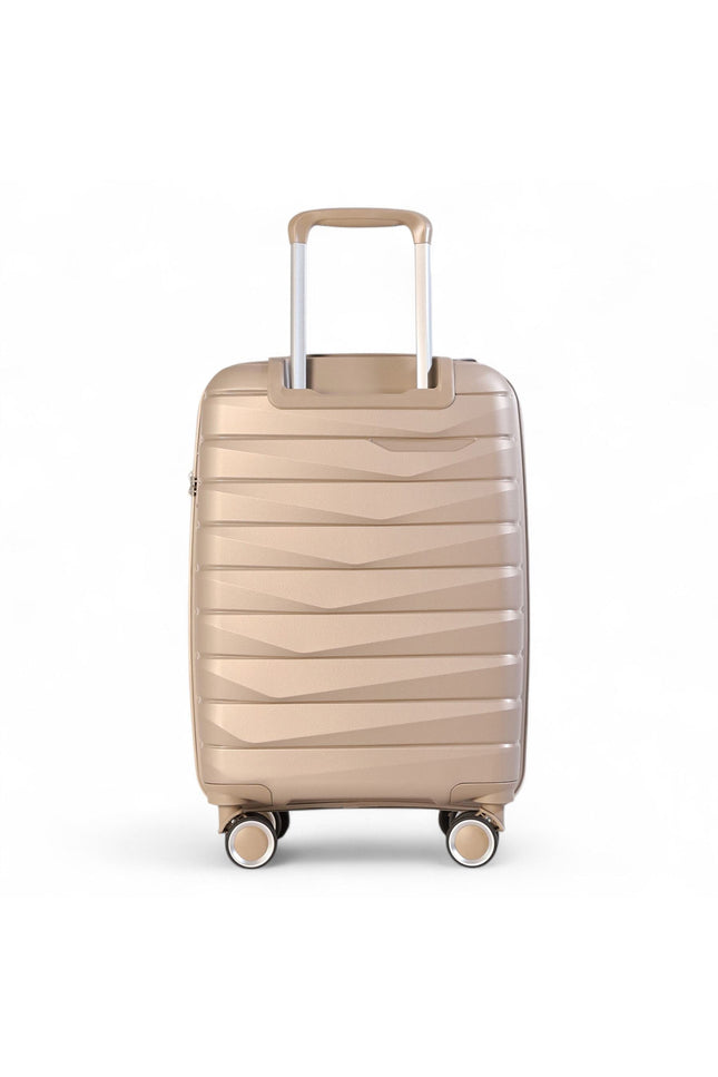 Forster Cabin Hard Shell TSA Suitcase in Champagne Beige