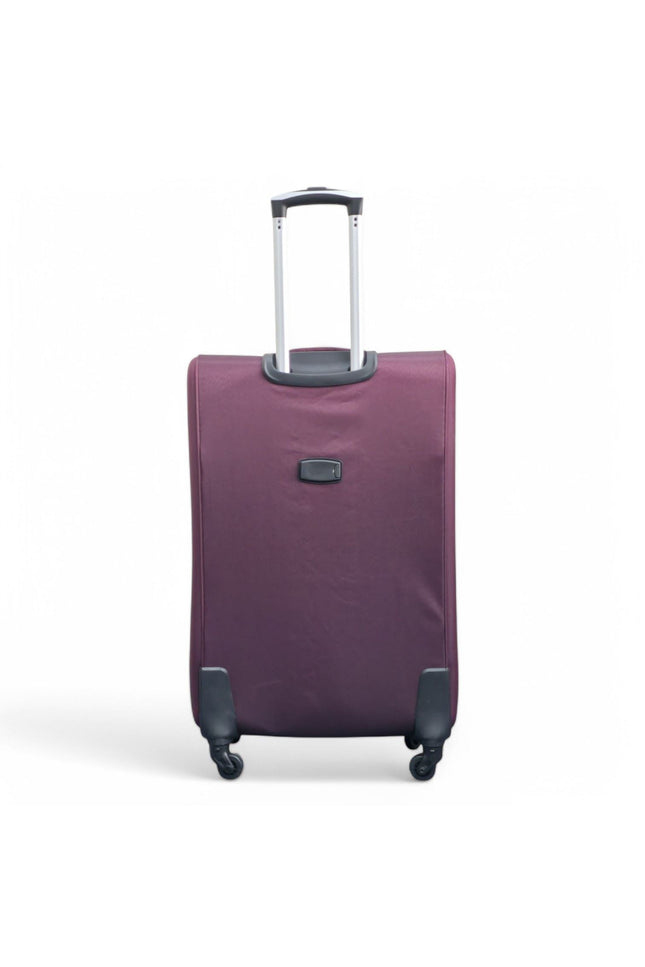 Nagoya Large Soft Shell Suitcase in Purple