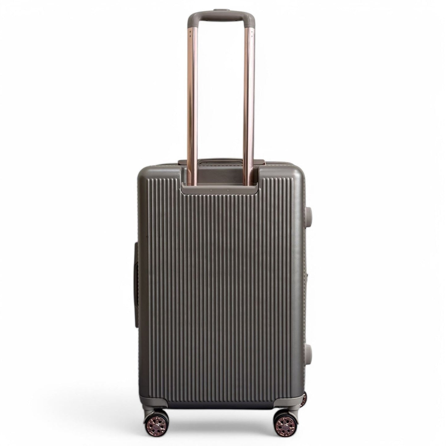 Cowra Medium Hard Shell Suitcase in Champagne ( Beige )