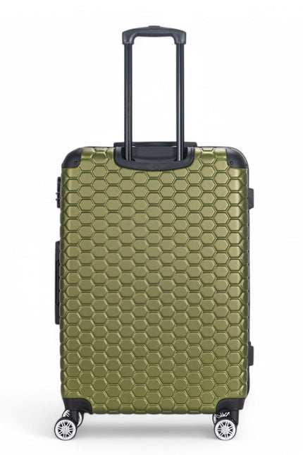 Noda Large Hard Shell Suitcase in Green