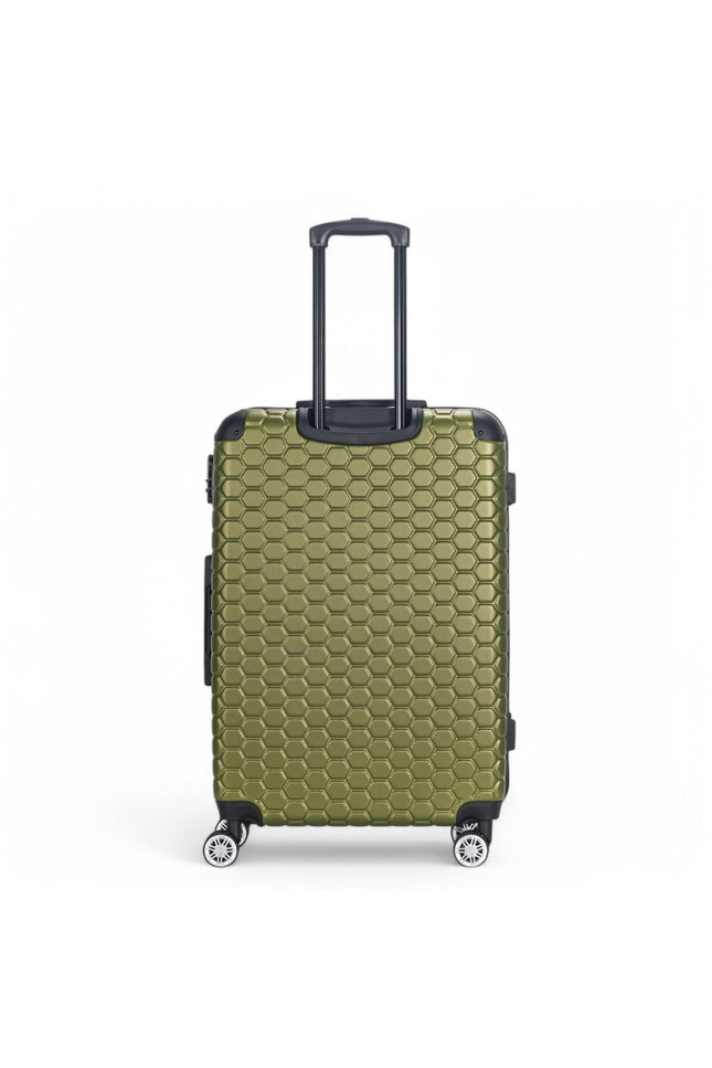 Noda Large Hard Shell Suitcase in Green