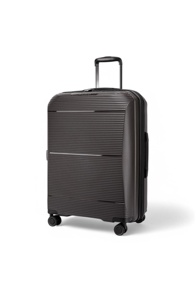 Abiko Large Hard Shell Suitcase in Grey