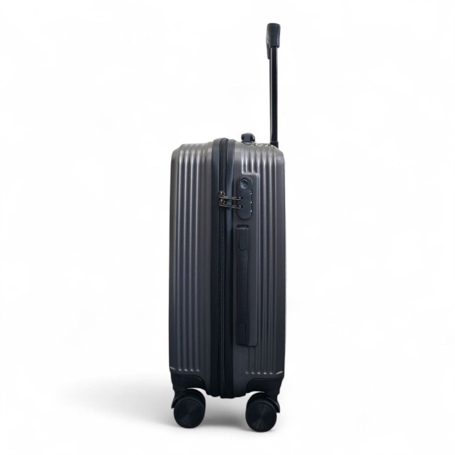 Junee Cabin Hard Shell Suitcase in Charcoal Grey