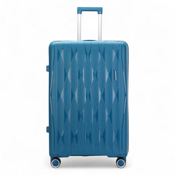 Burnaby Medium Hard Shell Suitcase in Teal Blue