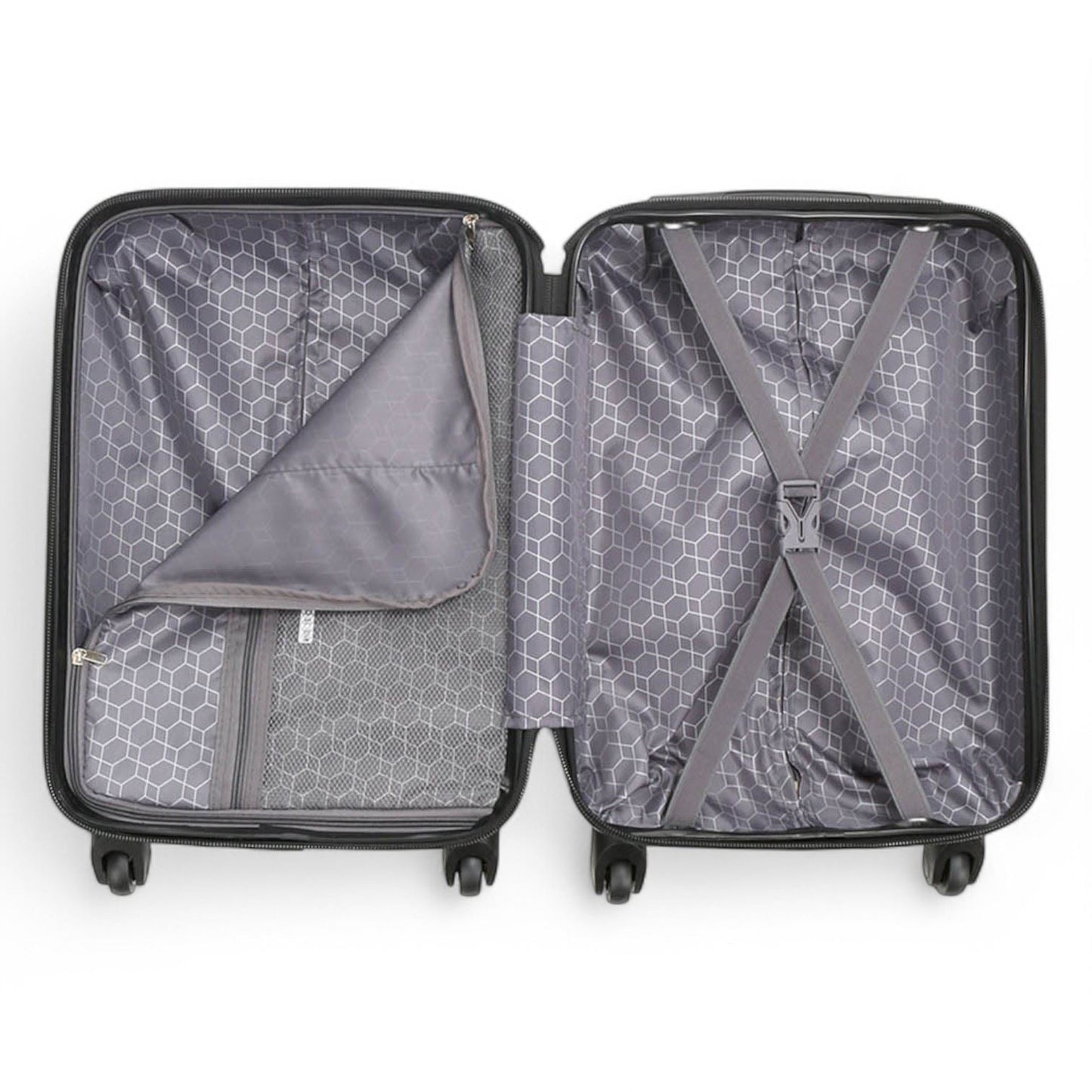 Corowa Underseat Hard Shell Suitcase in Blue