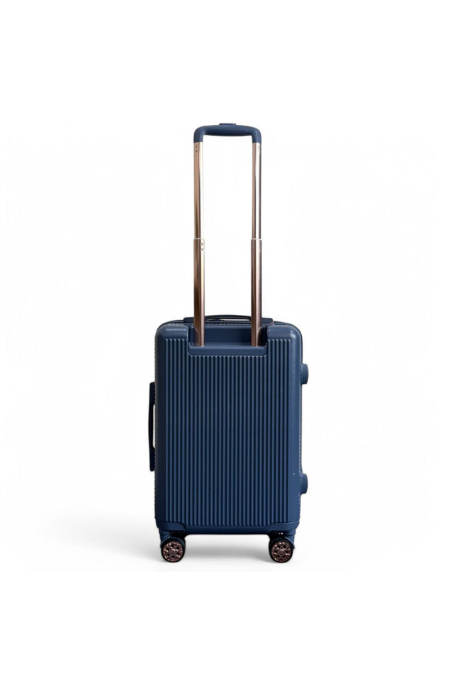 Cowra Cabin Hard Shell Suitcase in Navy Blue