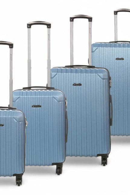 Corowa Set of 4 Hard Shell Suitcase in Blue