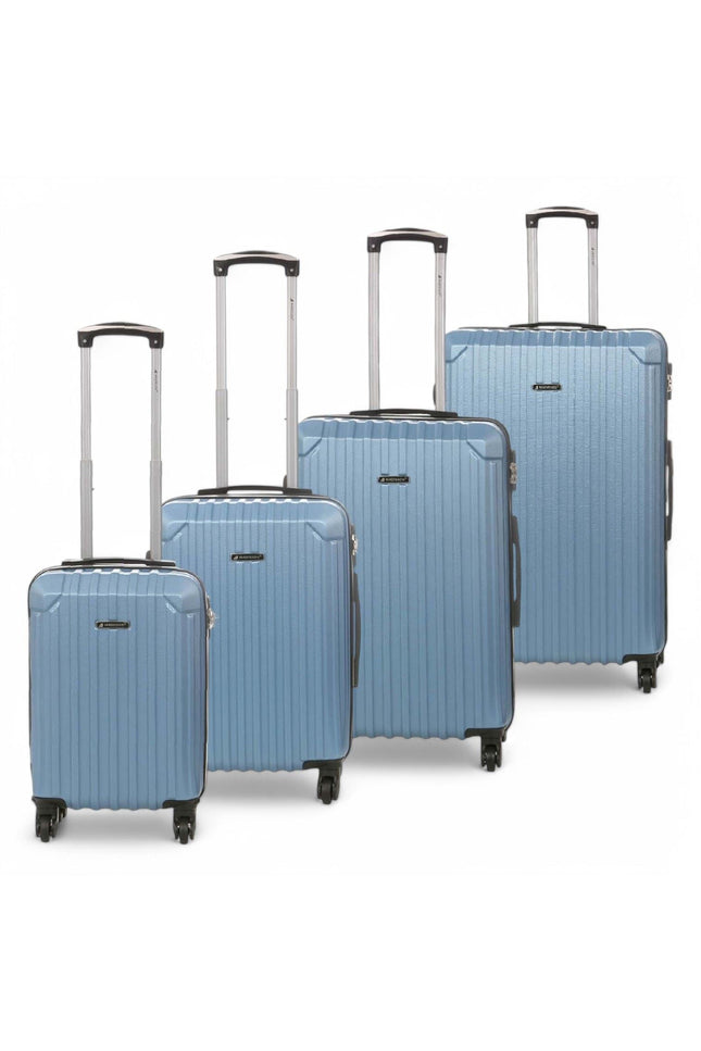 Corowa Set of 4 Hard Shell Suitcase in Blue
