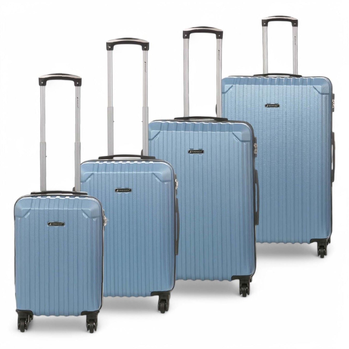 Corowa Set of 4 Hard Shell Suitcase in Blue
