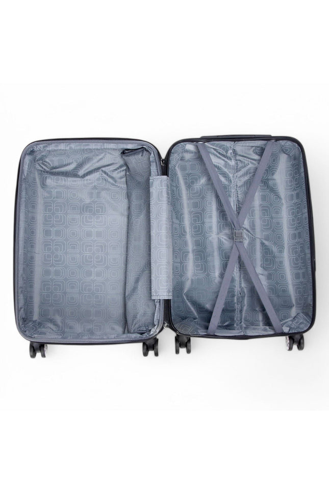 Cooma Medium Hard Shell Suitcase London in Black Flower