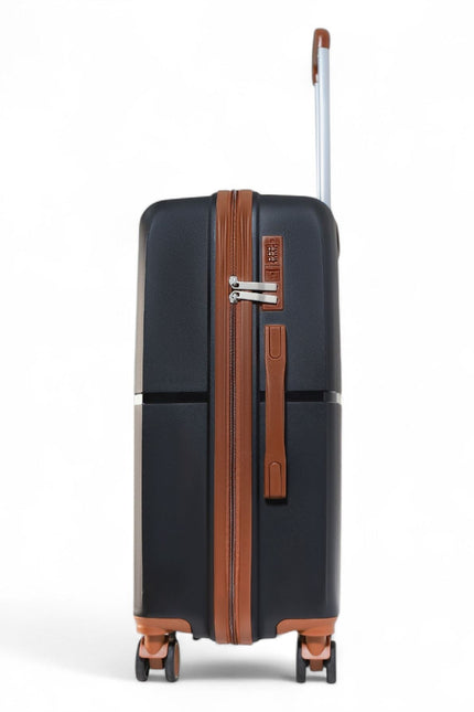 Corowa Cabin Hard Shell Suitcase in Black