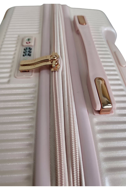 Cowra Medium Hard Shell Suitcase in Rose Gold