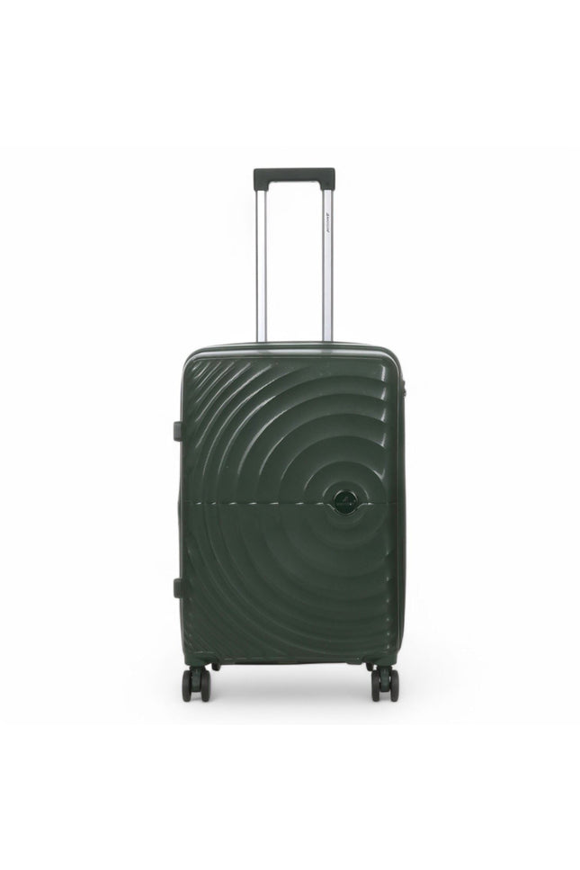 Balranald Medium Hard Shell Suitcase in Dark Green