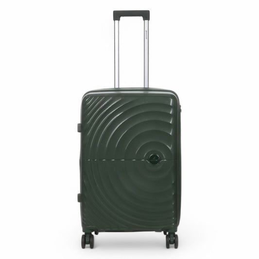 Balranald Medium Hard Shell Suitcase in Dark Green